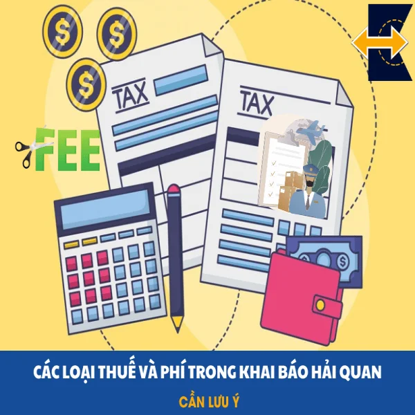 Các Loại Thuế Và Phí Trong Khai Báo Hải Quan - Cần Lưu Ý