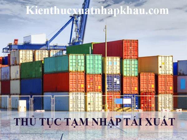 Tạm Nhập Tái Xuất Là Gì? Thủ Tục Tạm Nhập Tái Xuất