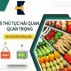 5 Thủ Tục Hải Quan Quan Trọng Khi Xuất Khẩu Nông Sản